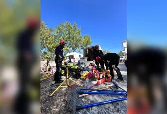 YAKUT ekibinden tatbikat mesaisi: Tam not aldı 