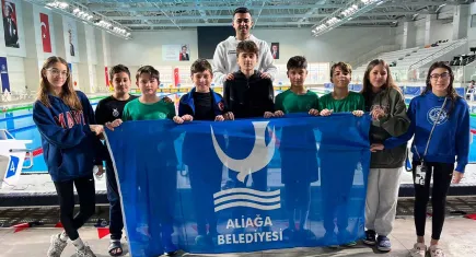 Aliağalı yüzücüler Türkiye Finalleri’ne gidiyor