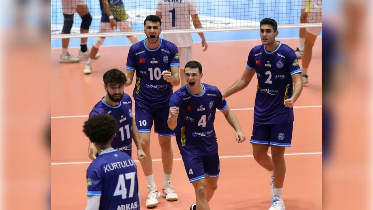 Arkas Spor, evinde Anamur’u mağlup etti haberinin görseli