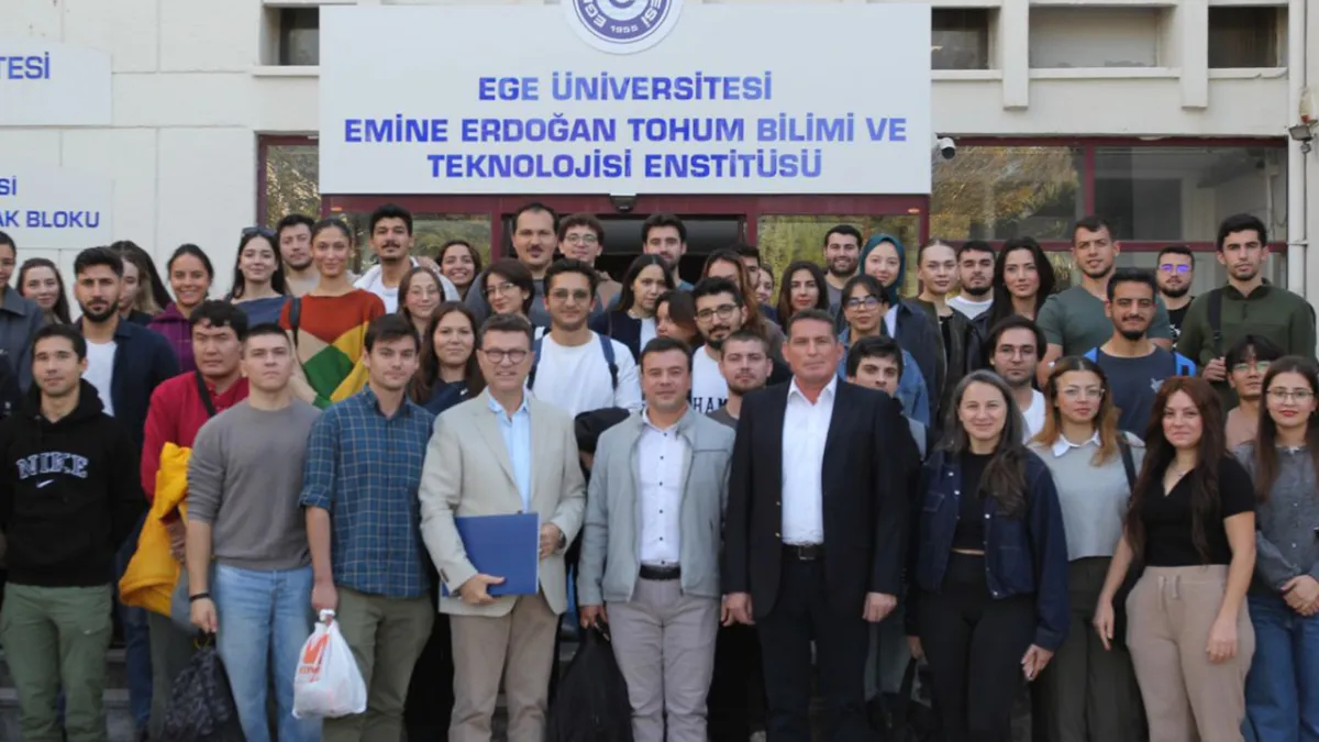 Ege Üniversitesi’nde ‘Atatürk ve Türk Tarımı’ konferansı haberinin görseli