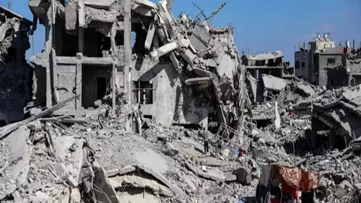 İsrail ordusu, Gazze'nin Güneyini vurdu haberinin görseli