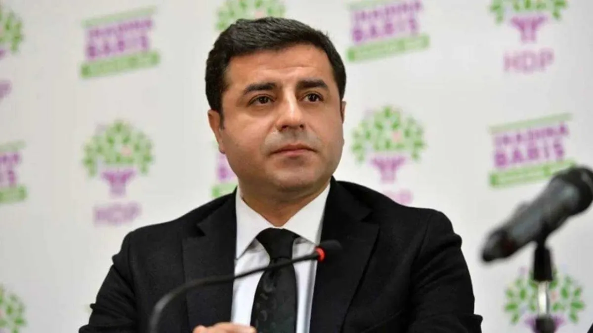 Demirtaş'tan Devlet Bahçeli'ye teşekkür haberinin görseli