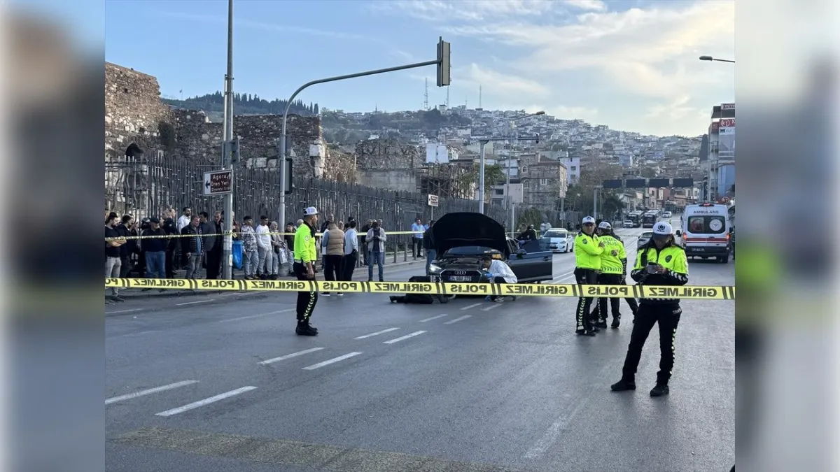 İzmir'de silahlı saldırı: 1 ağır yaralı haberinin görseli