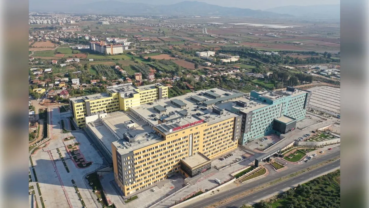 Aydın Şehir Hastanesi açılacak haberinin görseli