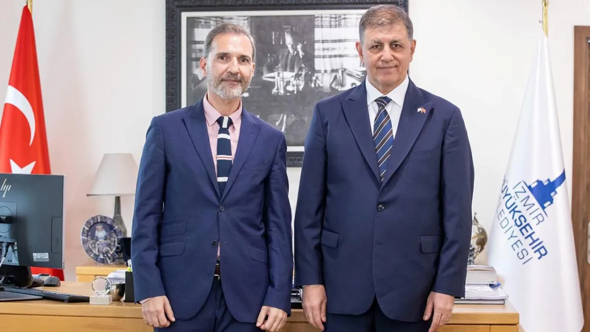 Başkan Tugay’dan İzmir ve KKTC belediyeleri arasında iş birliği vurgusu haberinin görseli