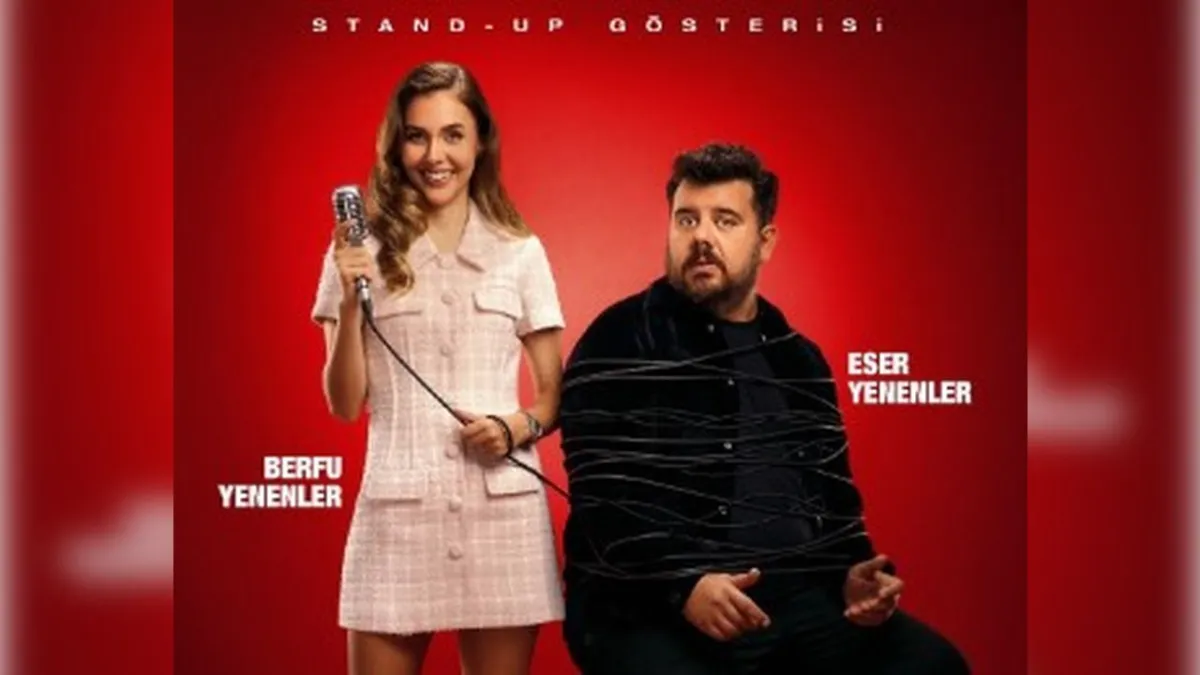 Berfu ve Eser Yenenler “Çift Terapisi” için İzmir’e geliyor haberinin görseli