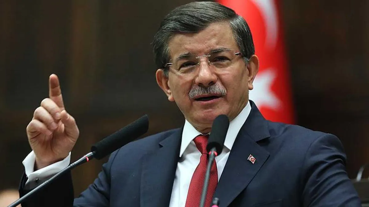 Davutoğlu: Makam ya da adaylık peşinde değilim haberinin görseli