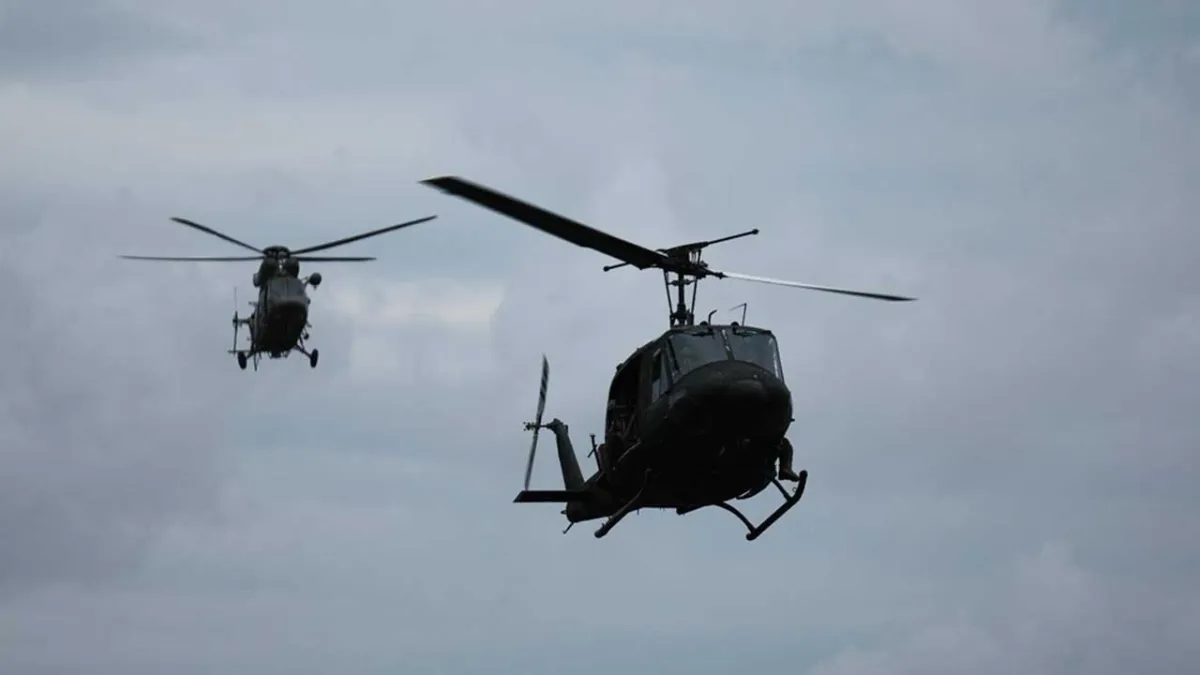 Filipinler’de 'Super Huey' helikopteri düştü haberinin görseli