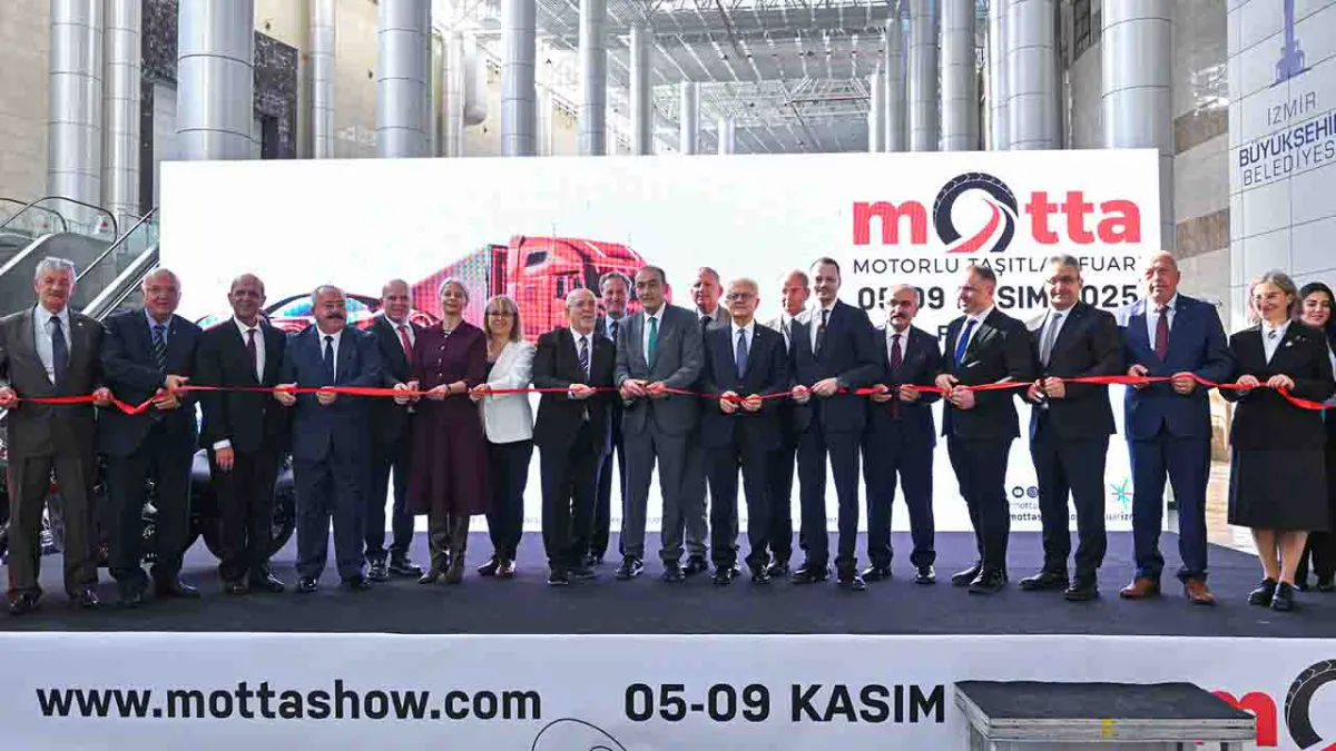 MOTTA Motorlu Taşıtlar Fuarı İzmir’de kapılarını açtı haberinin görseli