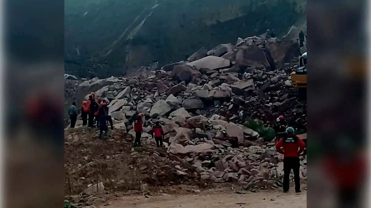 Ordu'da taş ocağında göçük! haberinin görseli