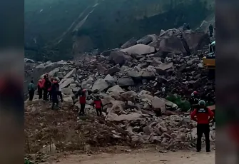 Ordu'da taş ocağında göçük!