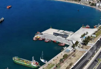 Aliaport deniz yolcu iskelesi tamamlandı