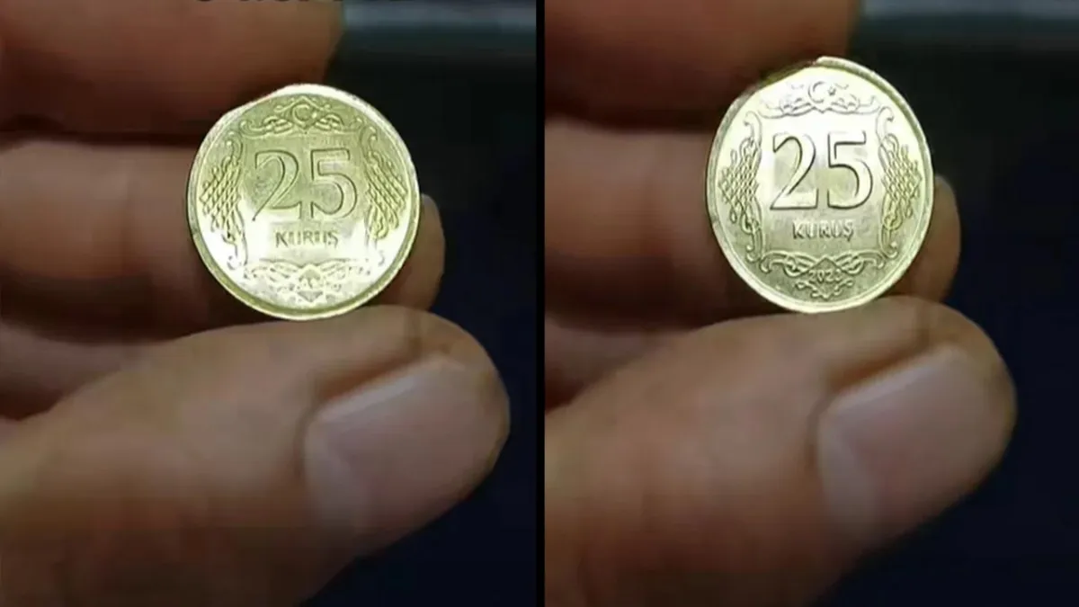 Cüzdanlarınızı kontrol edin! 25 kuruş sandığınız o para, 35 bin TL değerinde olabilir haberinin görseli