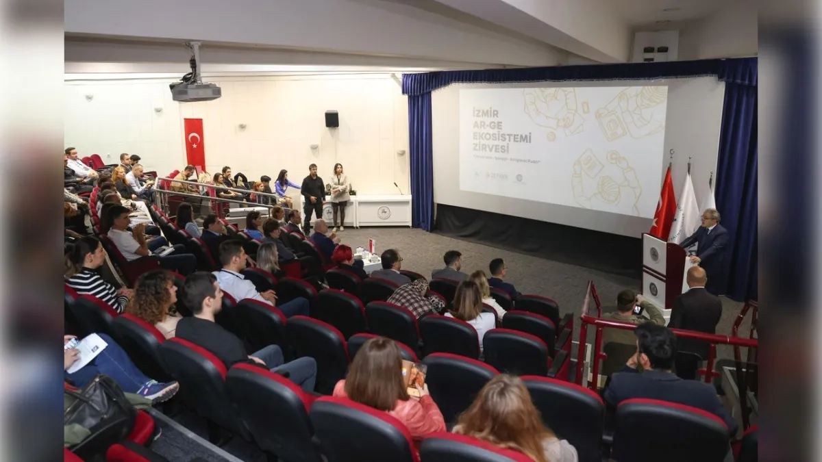 Dokuz Eylül Üniversitesi’nden İzmir Ar-Ge Ekosistemi Zirvesi haberinin görseli