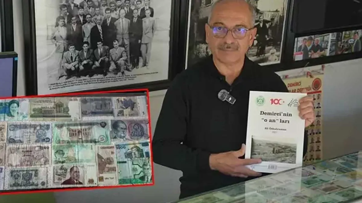 Fotoğrafçı Ali Özkahraman'ın tutkusu: 50 ülkenin parası ve tarihi aynı dükkanda buluştu haberinin görseli