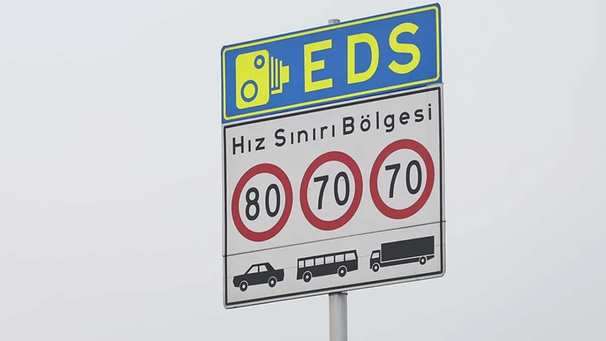 Hız sınırı tabelaları kaldırıldı haberinin görseli