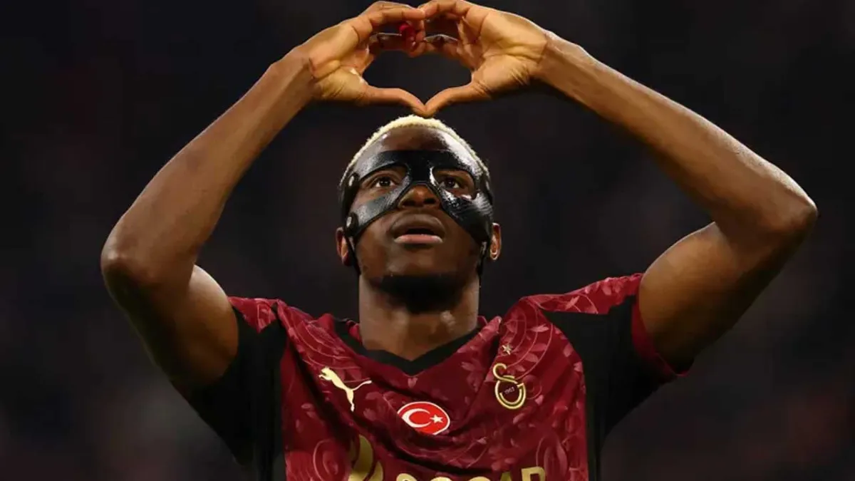 Osimhen Avrupa kupalarında fırtını gibi esiyor! haberinin görseli