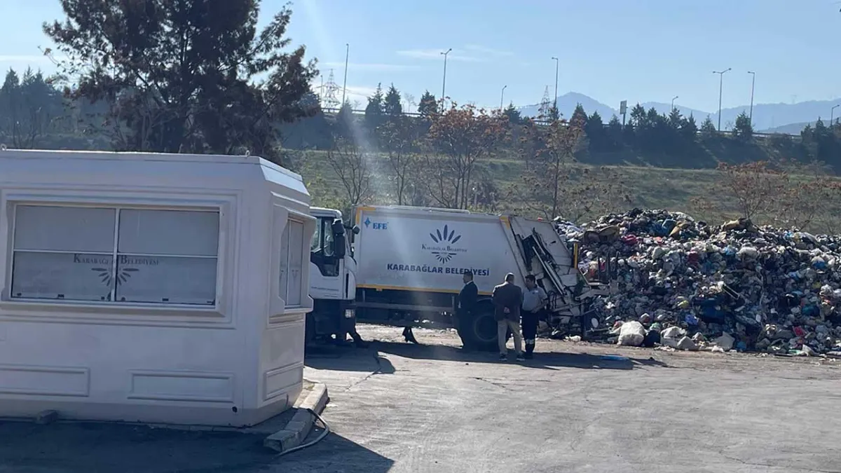 Uzundere halkı çöp toplama sahasına dönüştürülen alana tepki gösterdi
