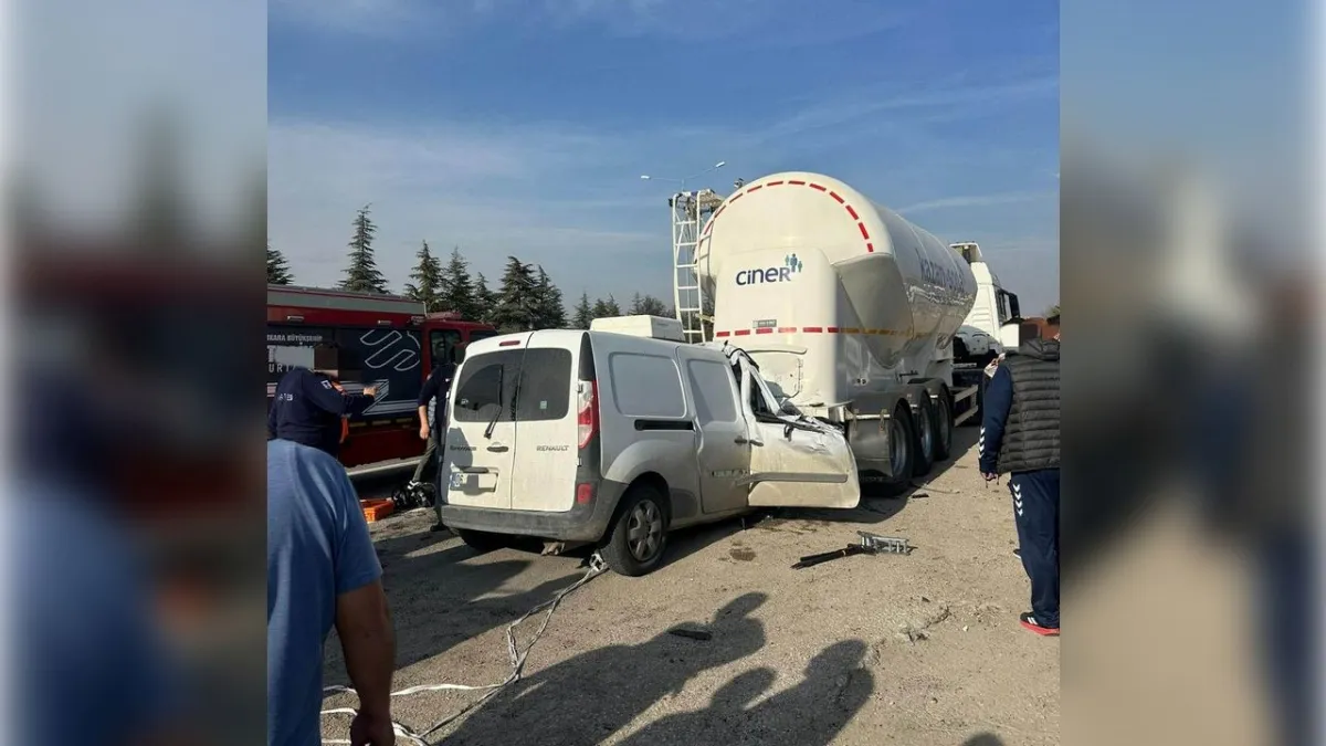 Ankara'daki kaza 1 bebeğe mezar oldu! haberinin görseli