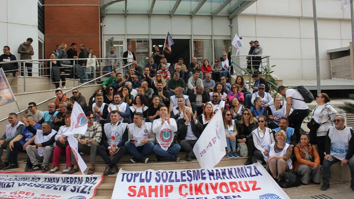 Çiğli’de eylemin 16’ıncı gününde Yıldız’a mesaj: O koltuk neyi değiştirdi? haberinin görseli