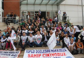 Çiğli’de eylemin 16’ıncı gününde Yıldız’a mesaj: O koltuk neyi değiştirdi?