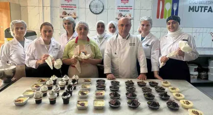 Çiğli’de istihdam garantili Pastacılık Kursu ilk dönemini tamamladı