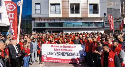 İzmir’de eylem kıvılcımı yeniden alev aldı: DİSK eyleme hazırlanıyor 