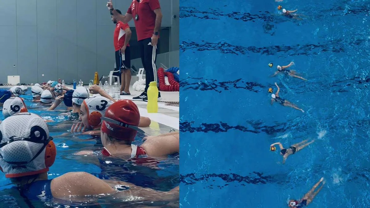 İzmir’de su topunda olimpik hazırlık başladı haberinin görseli