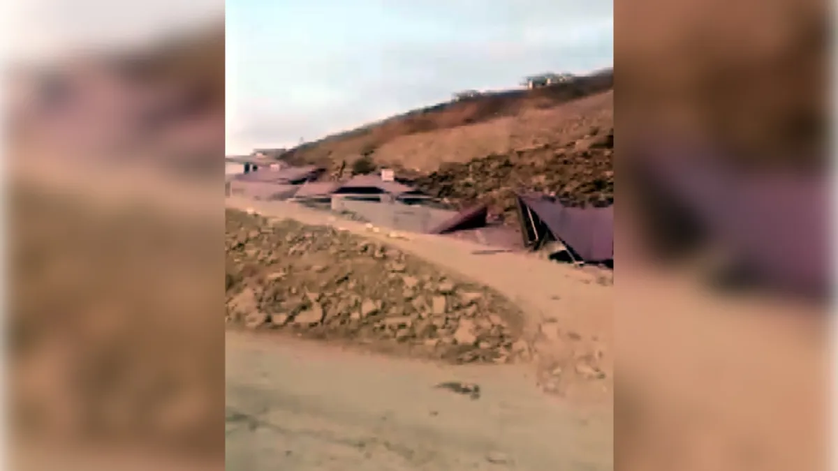 Kahramanmaraş’ta heyelan: 10 köy evi toprak altında kaldı haberinin görseli