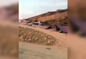 Kahramanmaraş’ta heyelan: 10 köy evi toprak altında kaldı