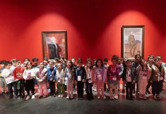 Cumhuriyet’ten 10 Kasım’a uzanan yolculuk: Yuvamız İzmir çocuklarından duygu dolu sergi