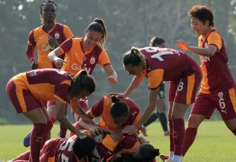 Kadın futbol derbisinde kazanan Galatasaray