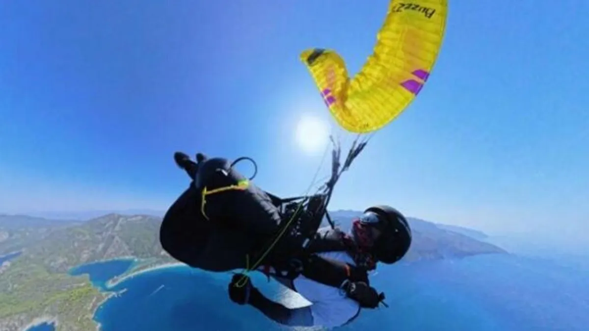 Muğla’da paraşütçü alarmı: 'Düştü’ diye ihbarı edildi, evinden çıktı  haberinin görseli