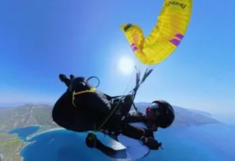 Muğla’da paraşütçü alarmı: Düştü’ diye ihbarı edildi, evinden çıktı 