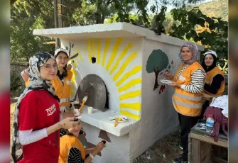 Birgi’de gençlerden gönüllülük dayanışması