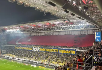 Fenerbahçe’de 10 Kasım’da Atatürk’e Özel Pankart