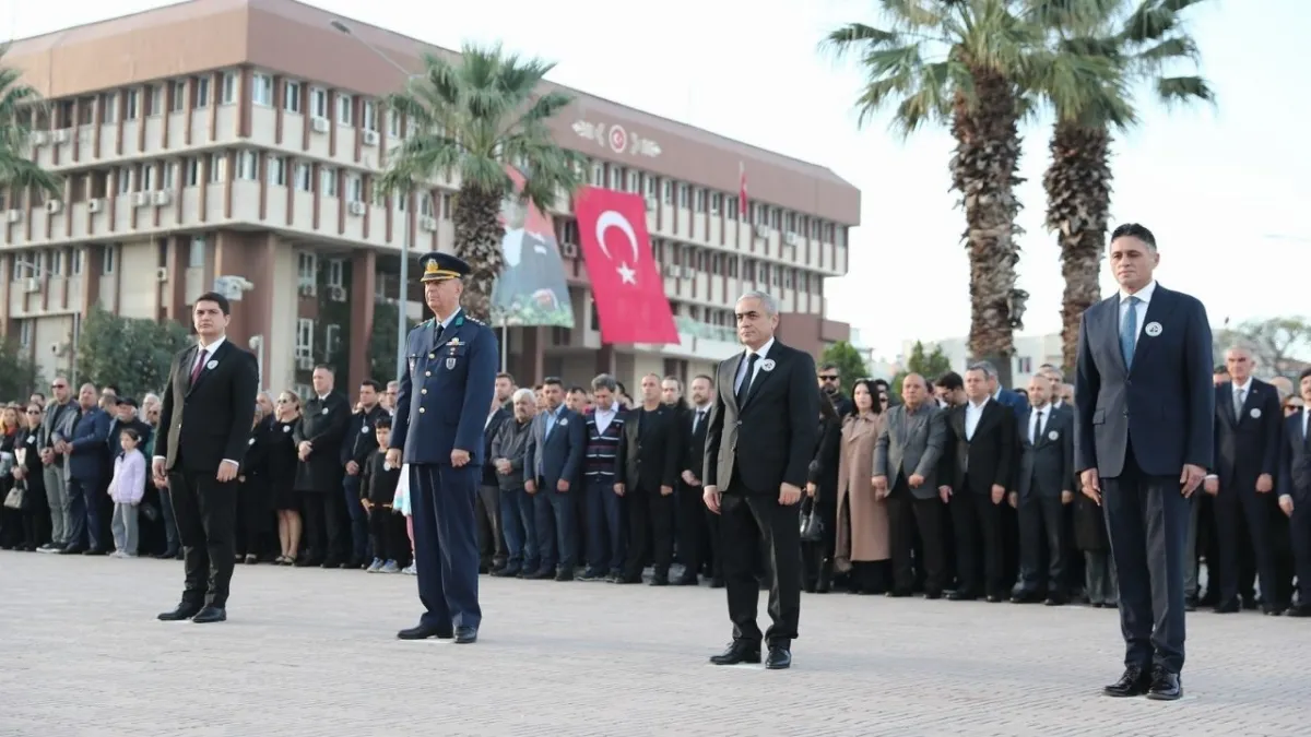Aliağa’da 10 Kasım Töreni haberinin görseli