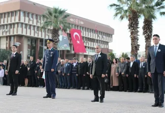 Aliağa’da 10 Kasım Töreni