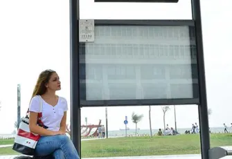 Anadolu Caddesi’ndeki çalışma o durağı hizmet dışı bıraktı