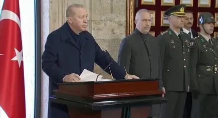 Anıtkabir’de büyük buluşma: Devlet erkanı Atatürk’ü saygıyla andı