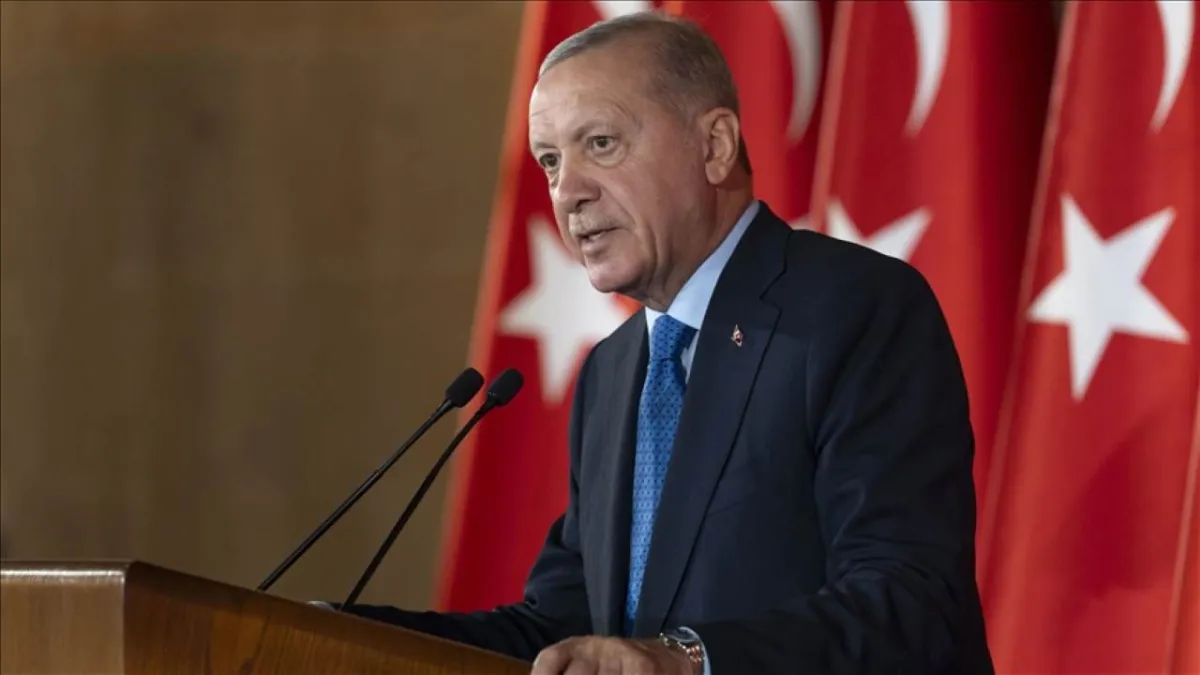 Cumhurbaşkanı Erdoğan: Gazi Mustafa Kemal'e yönelik hakaretamiz ifadelere karşıyız haberinin görseli