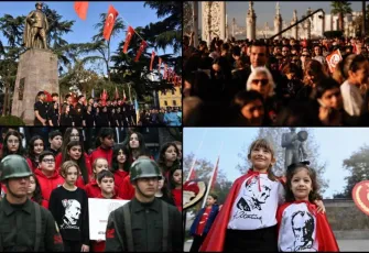 Gazi Mustafa Kemal Atatürk ebediyete intikalinin 87. yılında yurt genelinde anıldı 