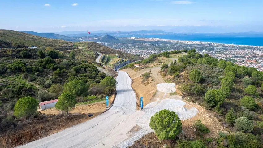 Güzelbahçe’de Payamlı-Küçükkaya Yol Projesi tamamlandı