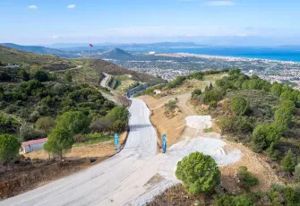 Güzelbahçe’de Payamlı-Küçükkaya Yol Projesi tamamlandı