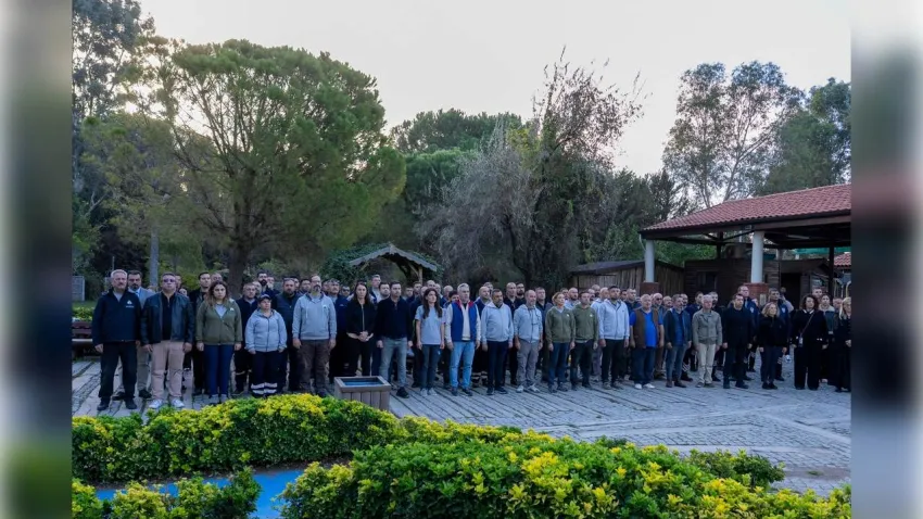 İzmir Doğal Yaşam Parkı’nda 10 Kasım’da saygı duruşu