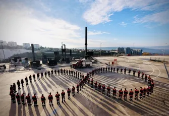 İzmir İtfaiyesi, 10 Kasım’da Atatürk için anlamlı tören düzenledi