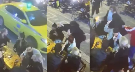 Kadıköy'de dehşet: Kadının üzerine yanıcı madde attıp kaçtı