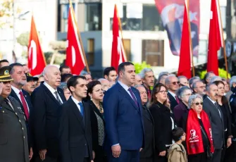 Narlıdere, 10 Kasım’da Ata’sını Saygı ve Minnetle Andı