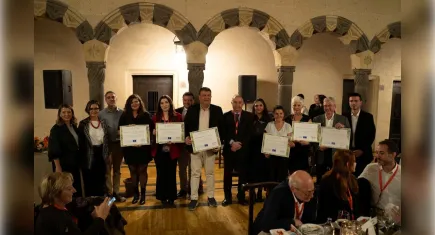 Teos Bağ Rotası, Avrupa Konseyi Bağ Rotası Ağına Resmen Katıldı