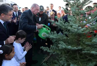 Cumhurbaşkanı Erdoğan: Son 23 yılda 7,5 milyar fidan diktik, ormanlarımızı yüzde 30'a çıkardık